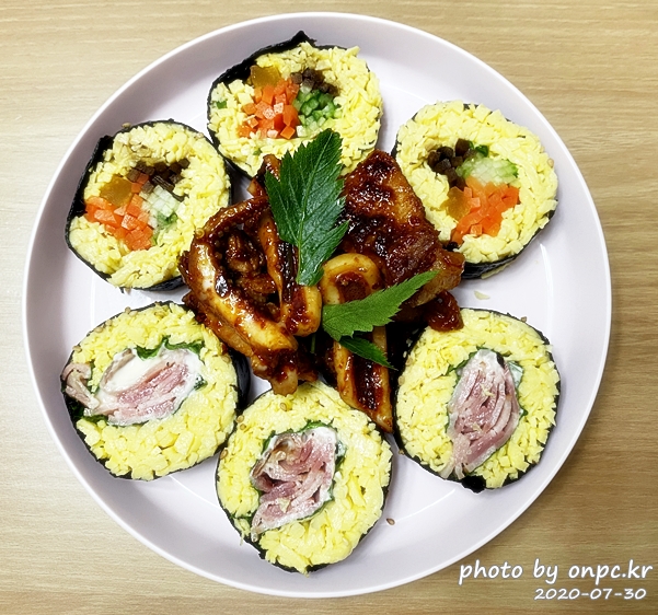 저탄수화물고지방(LCHF) 키토제닉다이어트 계란김밥