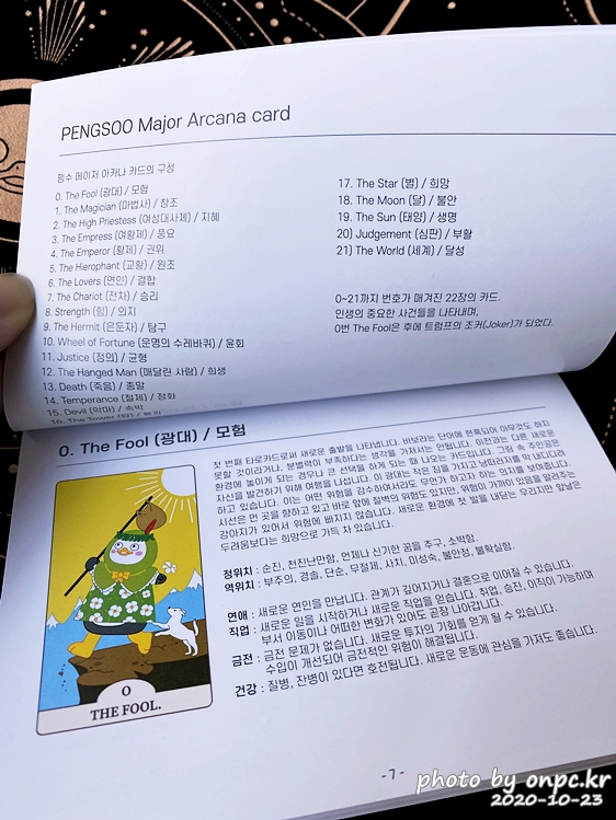 펭수 타로카드(PENGSOO TAROT CARD)