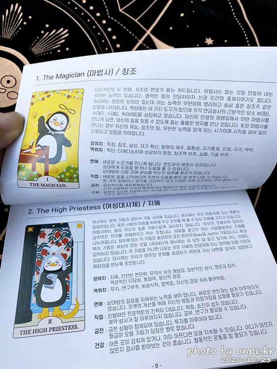펭수 타로카드(PENGSOO TAROT CARD)