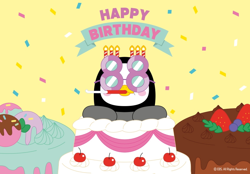 펭수보조배터리 펭수 생일 에디션(PENGSOO BIRTHDAY EDITION)