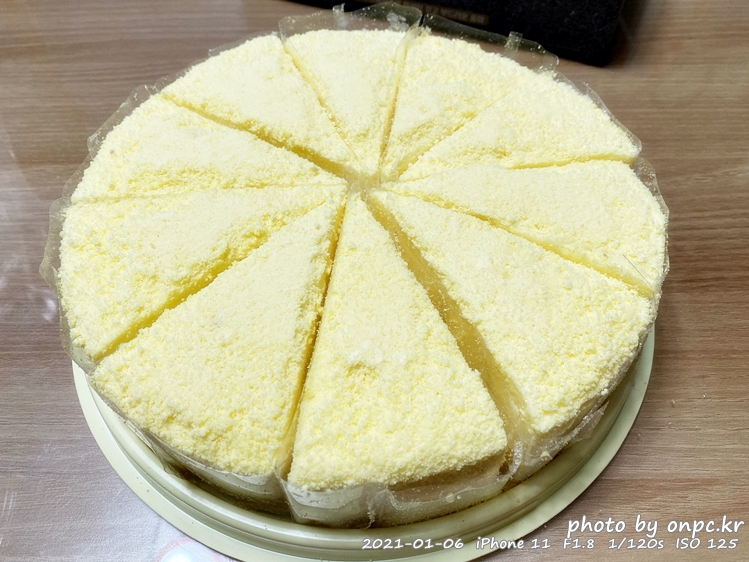 상하치즈 까망베르 치즈케이크