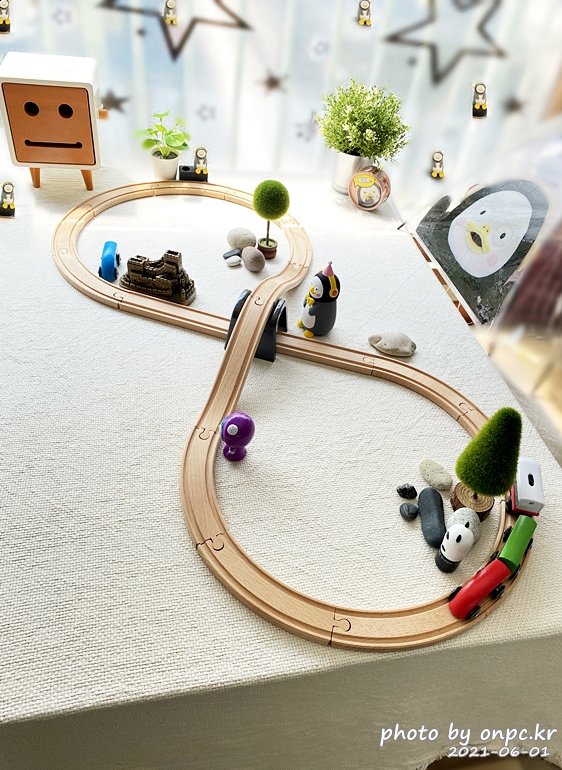 이케아 릴라보 기차놀이 기본 세트