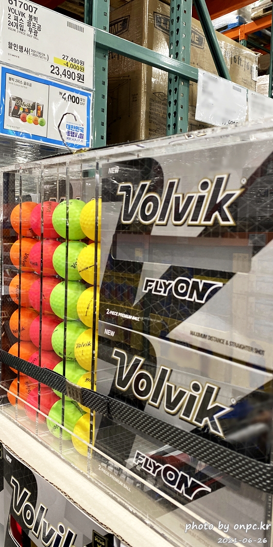 볼빅 2피스 골프공 24개입