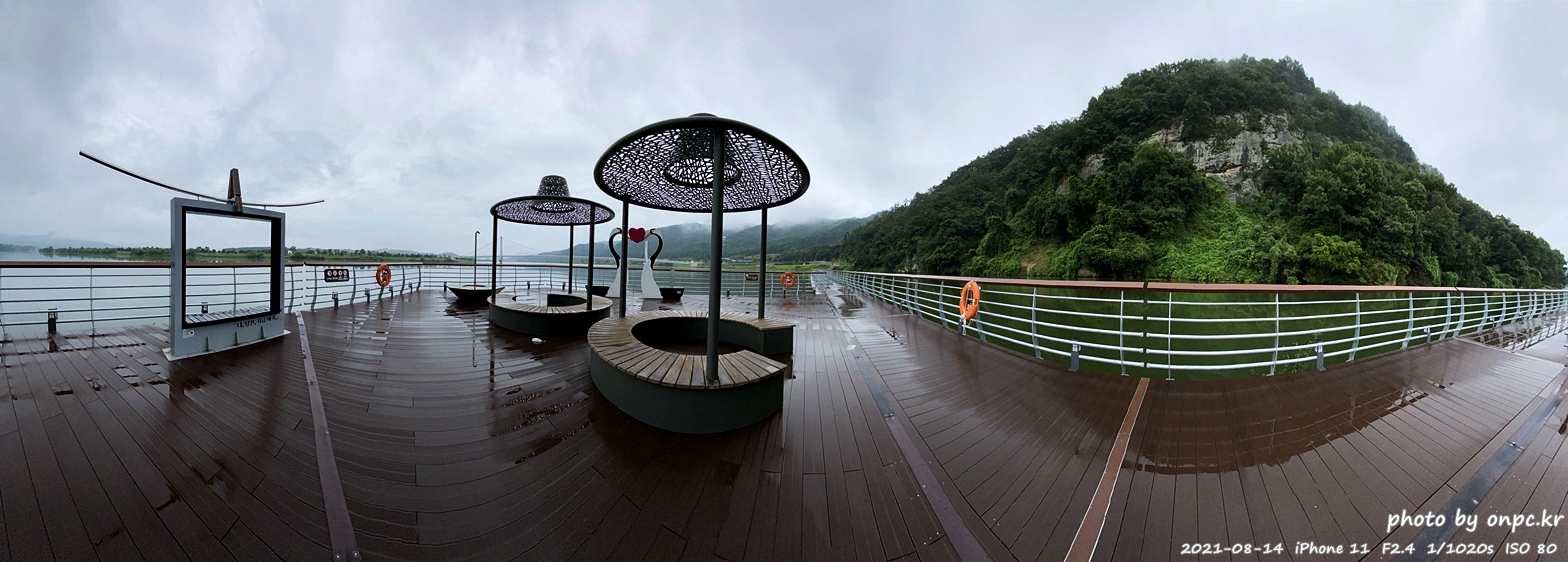 상주 경천섬 수상탐방로