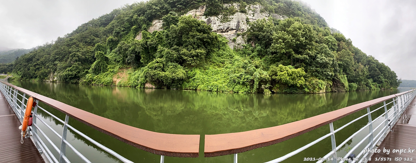 상주 경천섬 수상탐방로