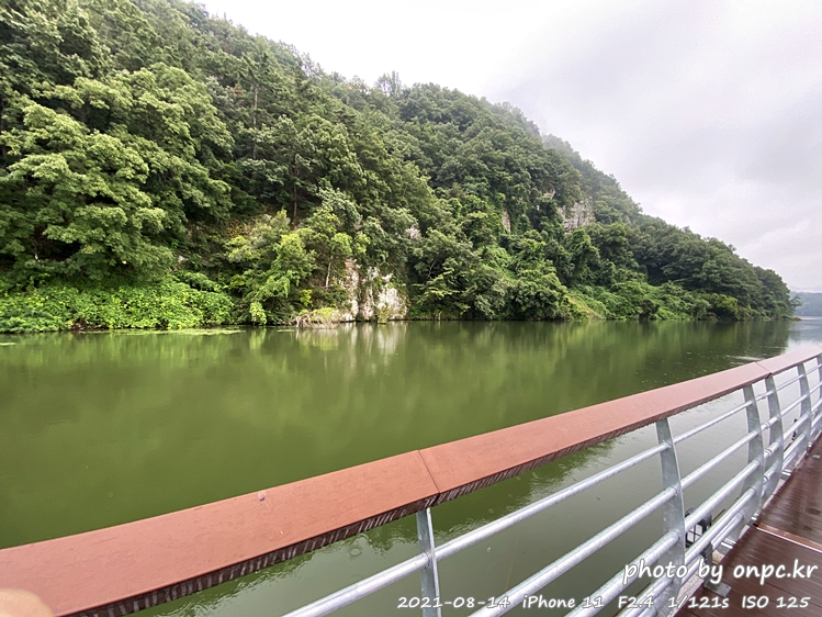 상주 경천섬 수상탐방로