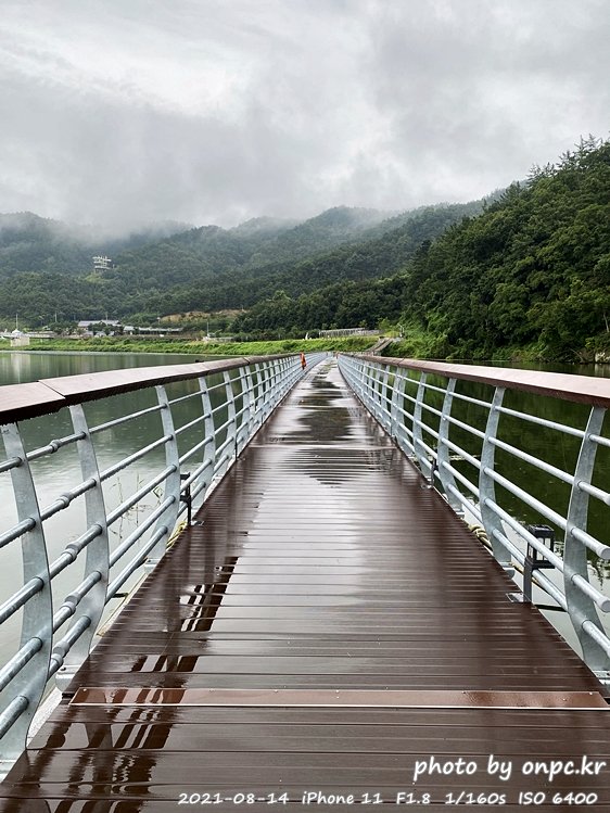 상주 경천섬 수상탐방로