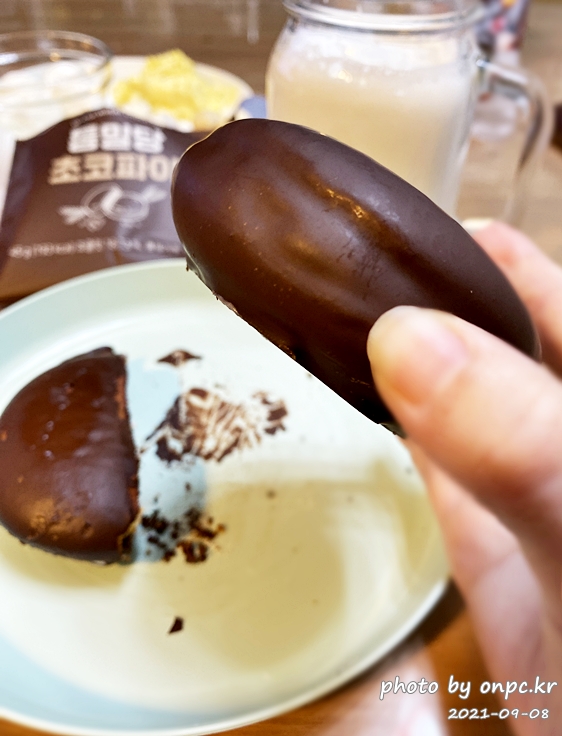 통밀당 수제초코파이