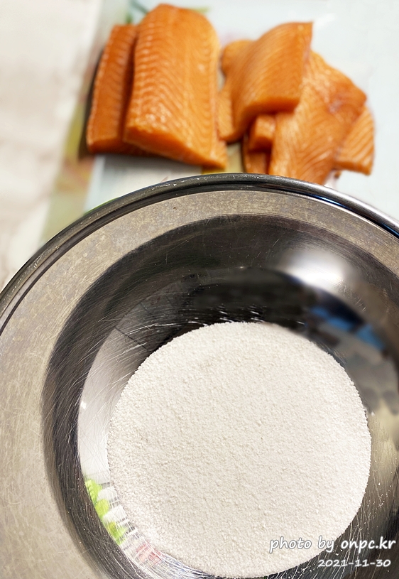 코스트코 연어절임만들기