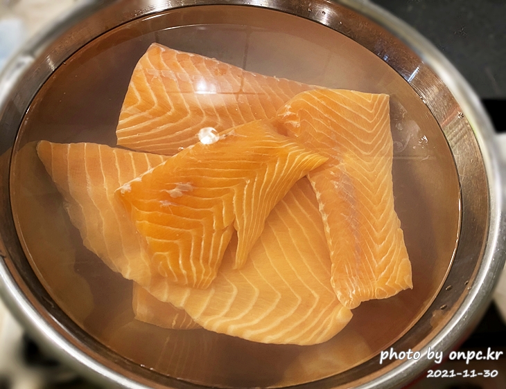 코스트코 연어절임만들기