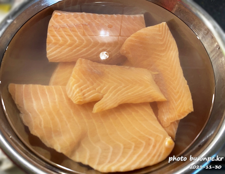 코스트코 연어절임만들기