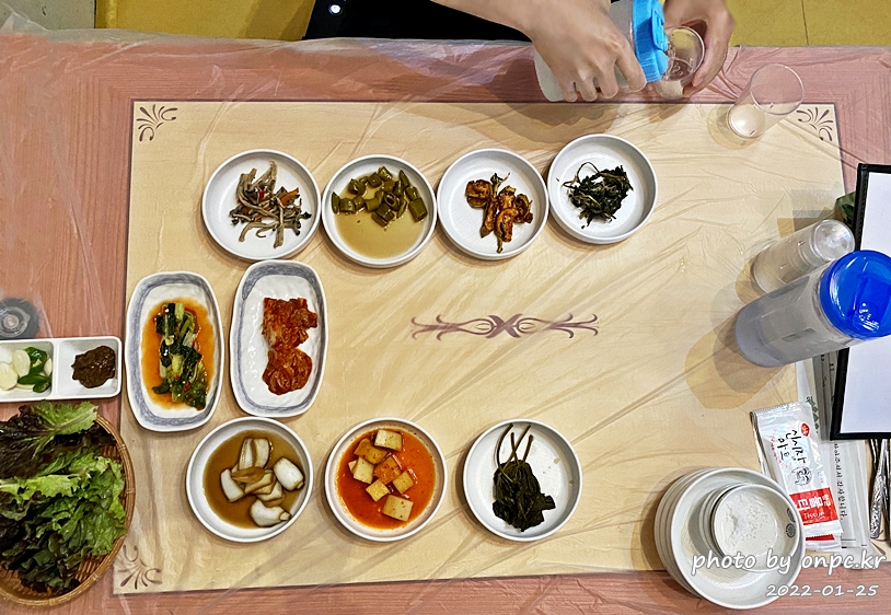 청송 달기약수촌식당 닭코스요리