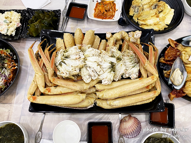 경북영덕강구항 205대게직판장 대게세트메뉴