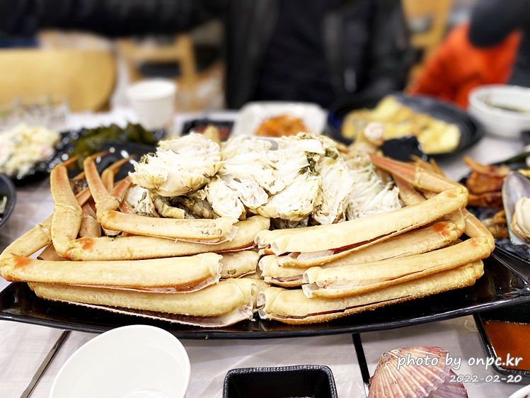 경북영덕강구항 205대게직판장 대게세트