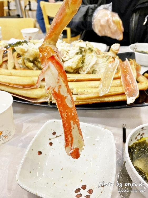 경북영덕강구항 205대게직판장 대게세트
