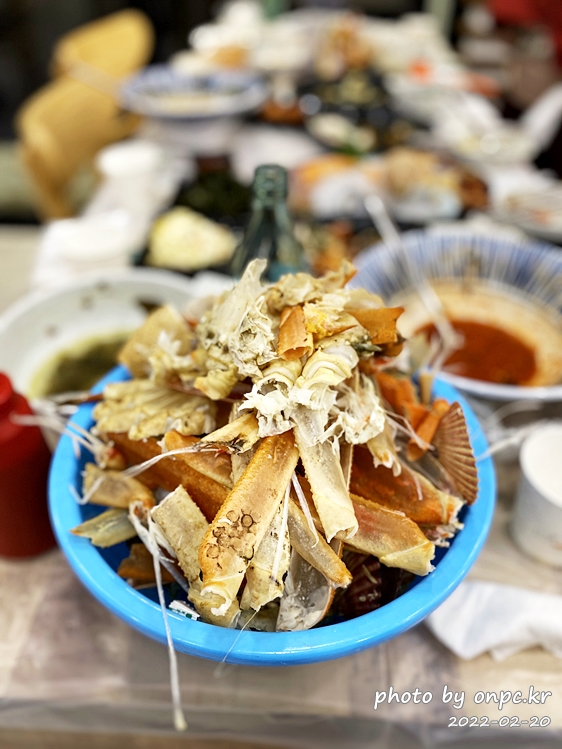 경북영덕강구항 205대게직판장 대게세트