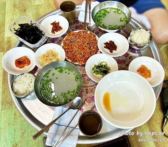 광양 섬진강재첩전문점 청룡식당