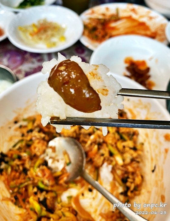 광양 섬진강재첩전문점 청룡식당