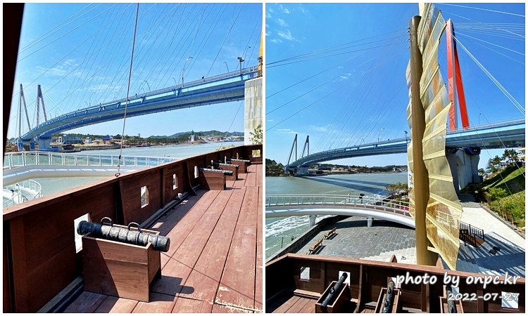 해남 우수영관광지 울돌목스카이워크 판옥선