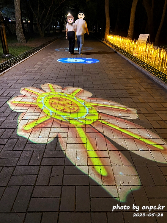 경주 대릉원 녹턴 미디어아트