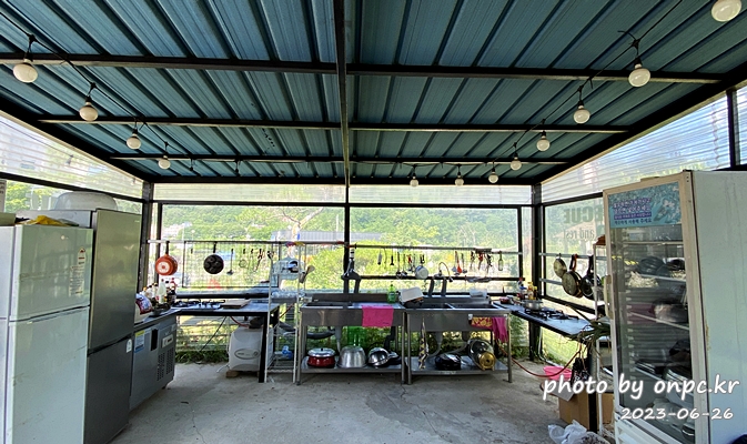 청송 주왕산숙소 갤러리쉼터모텔 무료바베큐