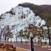 경북청송 얼음골 얼음폭포 아이스클라이밍경기장