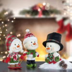 코스트코 크리스마스장식 눈사람인형 3종세트