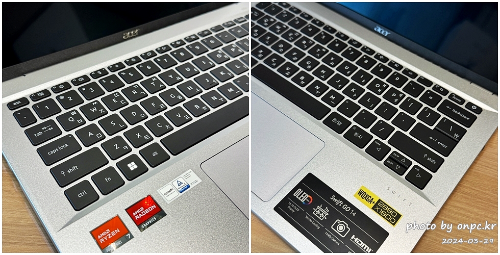 가성비 좋은 노트북! 에이서 스위프트 Go 14 개봉 간단리뷰! - 기존에 사용하던 노트북은 19년도에 구입해서 잘 사용했던 LG 그램 17인치!! 노트북입니다. 얼마 전 당근으로 정리했어요~ ㅎLG 그램은 업무용으로 회의나 출장에서 주로 사용했는데 새로 살 노트북은 업무, 여가 등 게임도 가능해서 다양하게 활용할 노트북으로 구매 하려 합니다.그러면서 가격은 적당하고 성능은 괜찮은~! 그래서 가성비 좋은 노트북을 찾게 되었어요.물론 예산 투자만큼 노트북 성능이나 브랜드는 다양해지겠지만 예산 범위 내에서 가장 적합한 모델을 찾아야 했어요~ ㅎ 에이서 스위프트 Go 14 개봉 리뷰