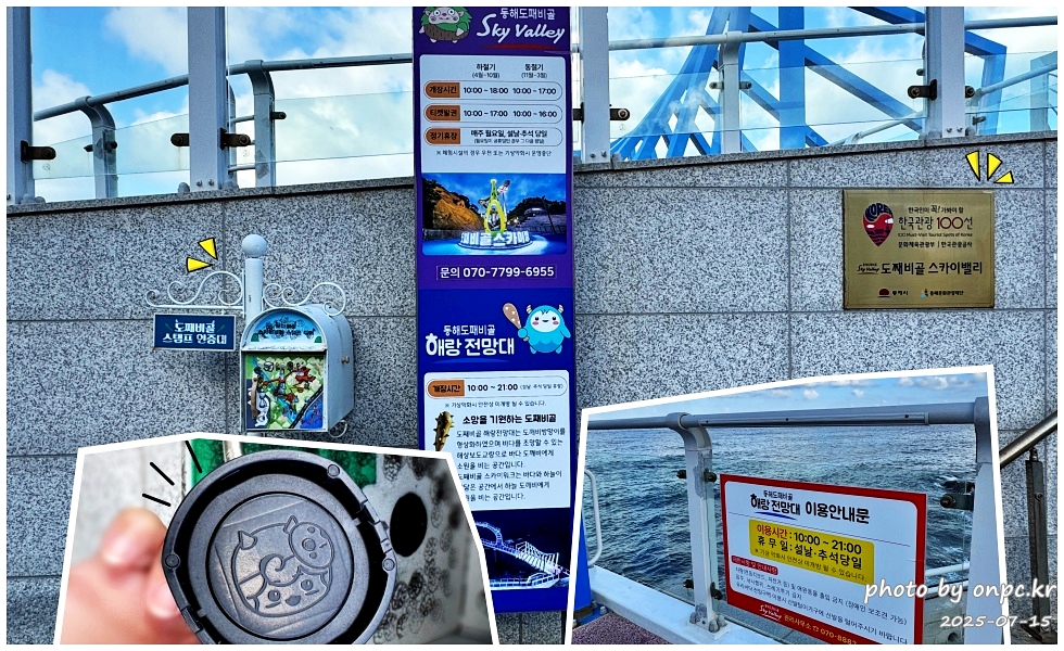 동해 도째비골 스카이밸리와 해랑 전망대! 아찔함과 재미가 가득한 환상의 스카이워크! 👹✨