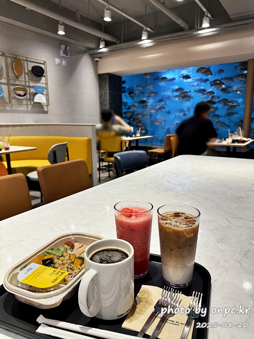 감포항 수족관 카페 투썸플레이스에서 힐링! 🌊🐠 경주에도 바다가? - 경주라고 하면 보통 불국사, 첨성대 같은 문화재가 먼저 떠오르죠. 그런데 의외로 경주에도 시원한 바다가 있다는 사실! 🌊햇살이 따스하게 내리쬐던 어느 여름날,저는 바다와 함께 시간을 보낼 수 있는 특별한 카페를 찾아 나섰습니다.경주시 감포항 바닷가에 자리한 바다를 곁에 둔 투썸플레이스 감포점, 그곳에서 예상치 못한 힐링을 경험했어요. 감포항 수족관 카페 투썸플레이스에서 힐링! 🌊🐠 경주에도 바다가?