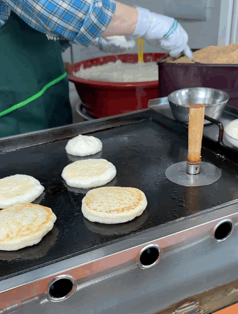 영덕 호호네호떡 호떡굽기.GIF