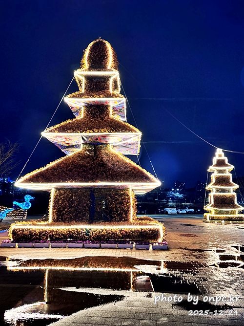 🌟 양산의 겨울밤을 수놓은 별빛 축제! 제3회 황산공원 불빛정원 ✨ (2025-2026)