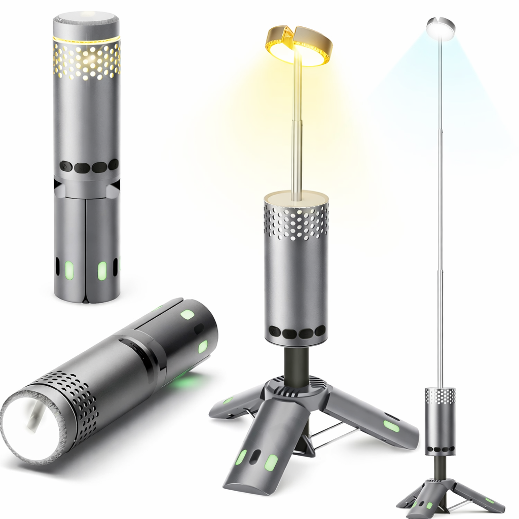 [알리] 10000mAh 충전식 캠핑 랜턴 추천! 홈캠핑 인테리어 무드등 후기 ✨