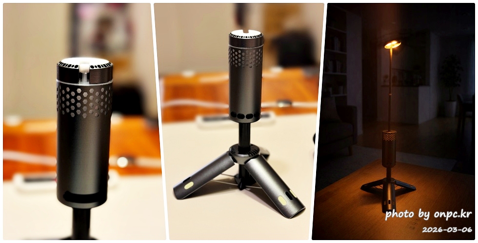 [알리] 10000mAh 충전식 캠핑 랜턴 추천! 홈캠핑 인테리어 무드등 후기 ✨