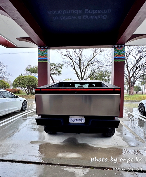 [경주] 테슬라 수퍼차저 오픈 이벤트 후기｜무료 충전 + 사이버트럭 ⚡