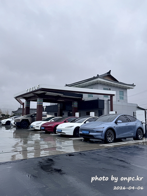 [경주] 테슬라 수퍼차저 오픈 이벤트 후기｜무료 충전 + 사이버트럭 ⚡