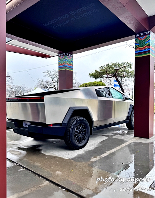 [경주] 테슬라 수퍼차저 오픈 이벤트 후기｜무료 충전 + 사이버트럭 ⚡