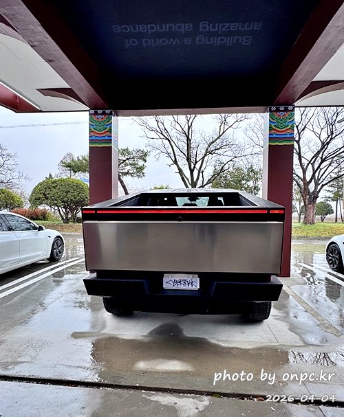 [경주] 테슬라 수퍼차저 오픈 이벤트 후기｜무료 충전 + 사이버트럭 ⚡