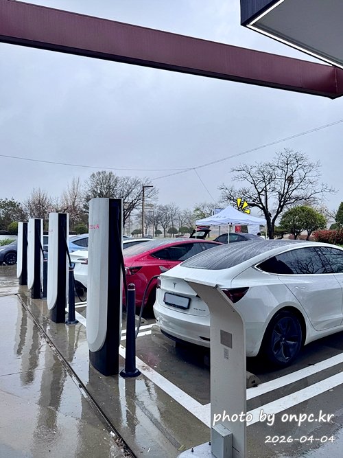 [경주] 테슬라 수퍼차저 오픈 이벤트 후기｜무료 충전 + 사이버트럭 ⚡