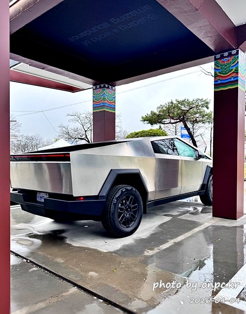 [경주] 테슬라 수퍼차저 오픈 이벤트 후기｜무료 충전 + 사이버트럭 ⚡